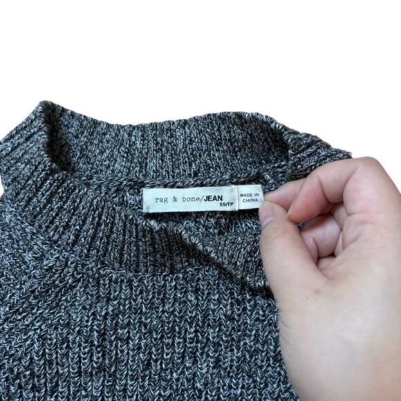 Rag & Bone Women Dana Cold Shoulder Sweater Size XS - Picture 4 of 4